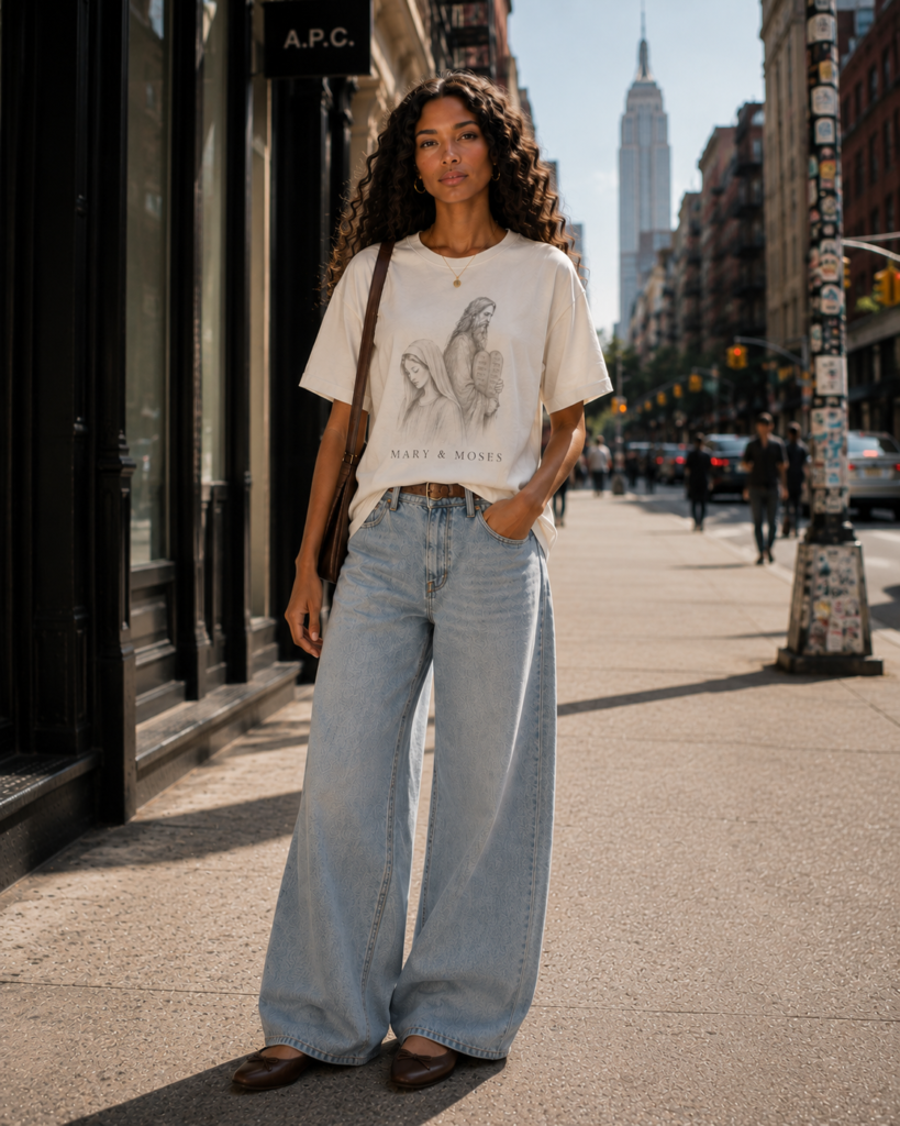 Mary & Moses Vintage White