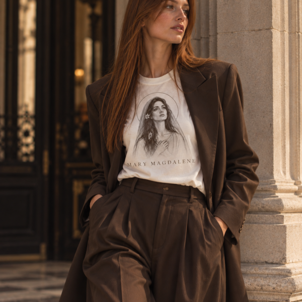 Mary Magdalene Crew Vintage White